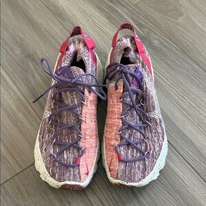 Nike Pink and Purple Women's Sneakers